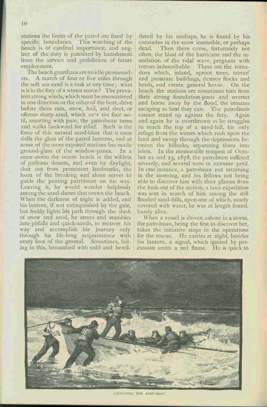 The United States Life-saving Service--1880: predecessor to today's Coast Guard--1880. vist0071f